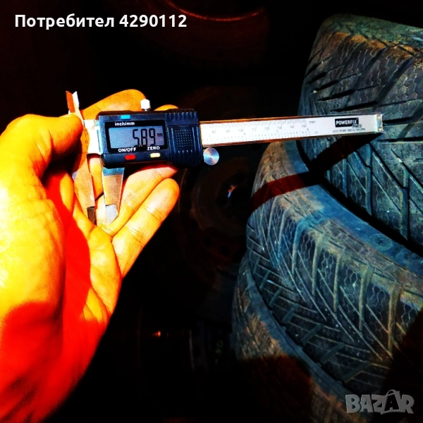 Алум. джанти 14-ки с гуми Континентал, снимка 1