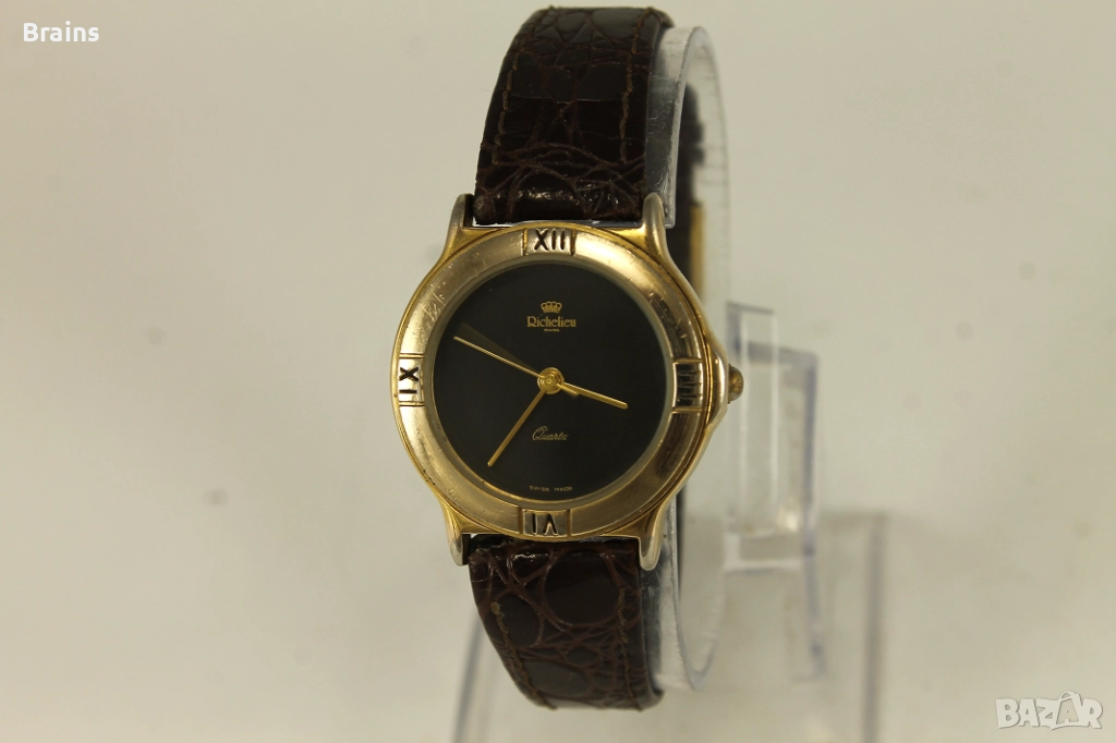 Швейцарски Дамски Ръчен Часовник RICHELIEU Quartz, снимка 1