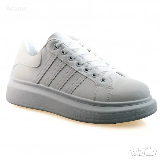 Мъжки бели обувки № 42 модел Александър Маккуин внос от чужбина нови, снимка 1