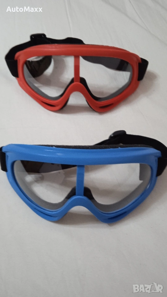 Защитни очила сини и червени,One size, снимка 1