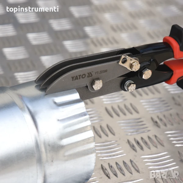 Ножица / Клещи за ламаринени тръби и Улуци, 260 мм., YATO 22380, снимка 1