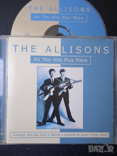 The Allisons ‎– All The Hits Plus More (Rock, Pop,  Vocal) оригинален диск музика, снимка 1