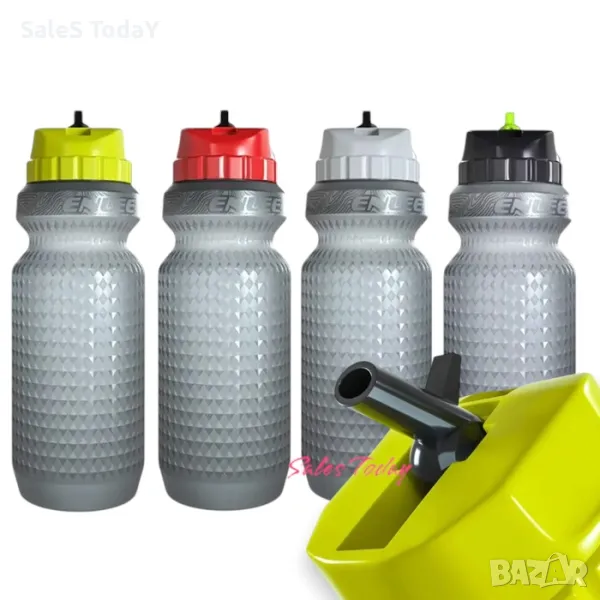 Бутилка за вода за велосипед, Шише за колело, 4 цвята, снимка 1