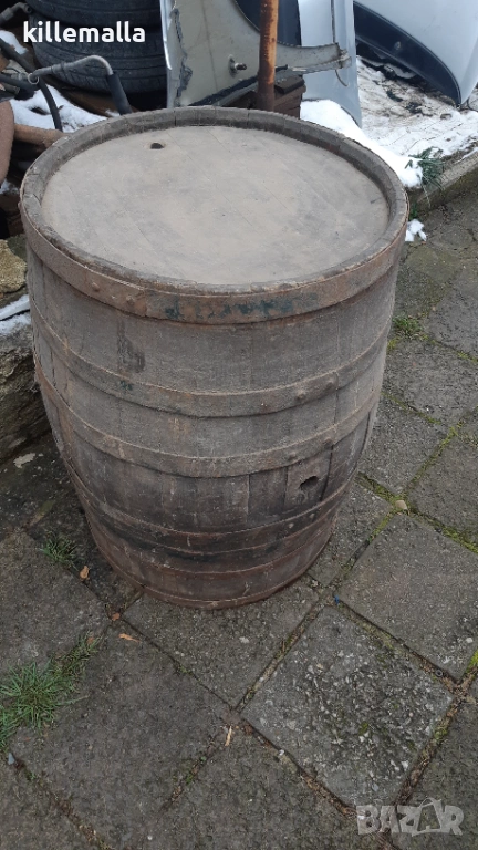 Стара дървена бъчва, снимка 1