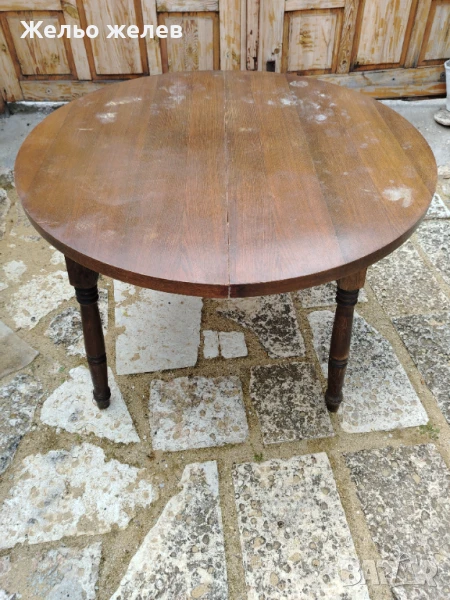 Маса дървена 110,78см, снимка 1