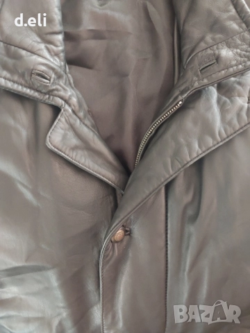 Кашмирен пуловер XXL и Кожено Яке Унисекс. Kapraun Original 100% Lambleather Уникално яке