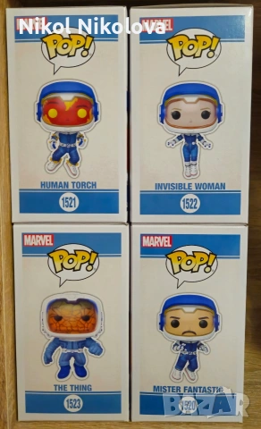 Funko Pop фигурки Fantastic Four: First Steps, снимка 2 - Колекции - 53934875