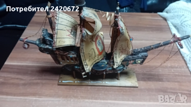макет на пиратски коръб