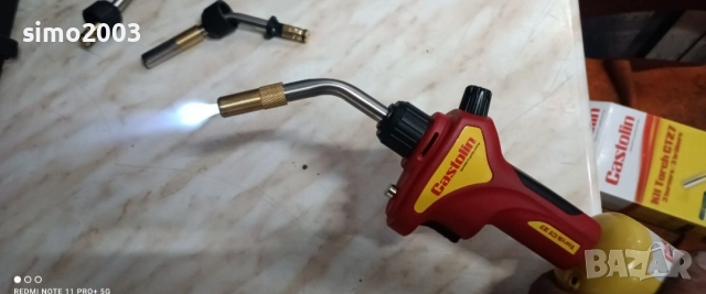 Мап газ горелка 2100°С за малко пари!