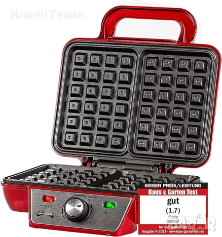 Уред за приготвяне на белгийски гофрети