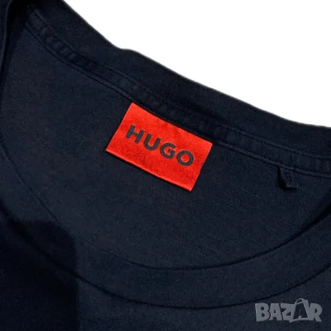 Оригинална мъжка тениска Hugo Boss Durned | L размер, снимка 4 - Тениски - 47395309