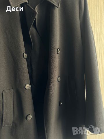 Чисто нов женски Шлифер на Zara черен - размел L, снимка 2 - Палта, манта - 45116487