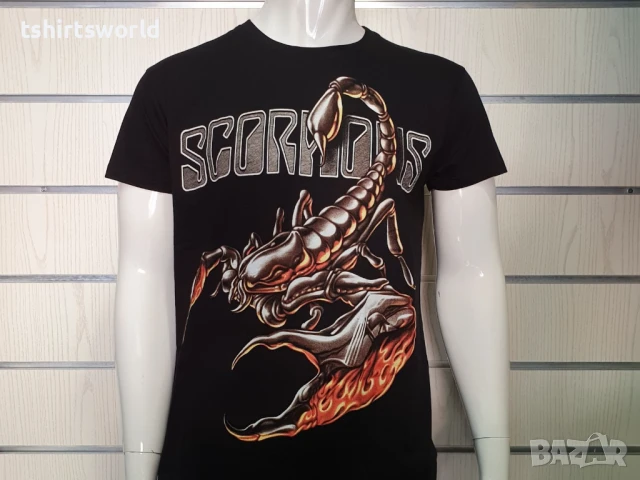 Нова детска тениска на музикалната група SCORPIONS, снимка 4 - Детски тениски и потници - 51016392