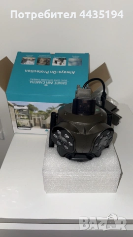 Външна WiFi камера с нощно виждане и контрол от телефон, снимка 2 - Камери - 53678012