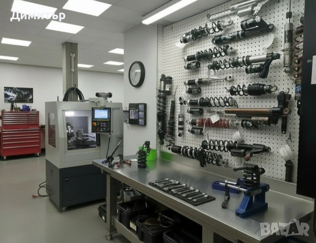 Професионален ремонт амортисьори мотори, предни вилки, заден амортисьор, окачване