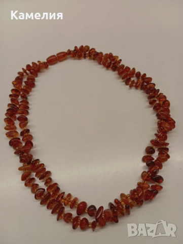 Кехлибар, снимка 7 - Колиета, медальони, синджири - 53520936