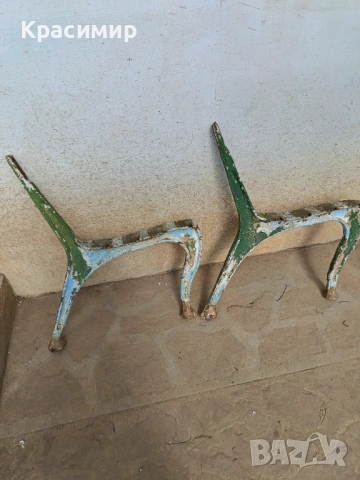 Чугунени крака за пейка