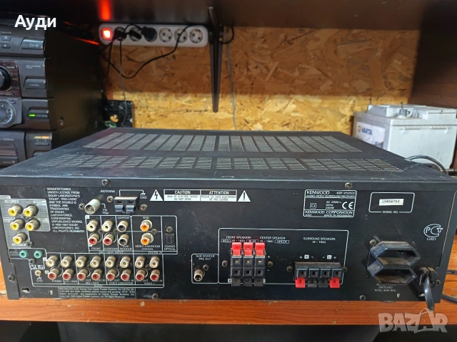 ресивър Kenwood krf-v5050d, снимка 4 - Ресийвъри, усилватели, смесителни пултове - 53734443