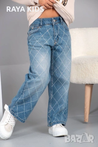 Дънкови модели за момичета от 2 до 12 години!, снимка 4 - Детски панталони и дънки - 53422676