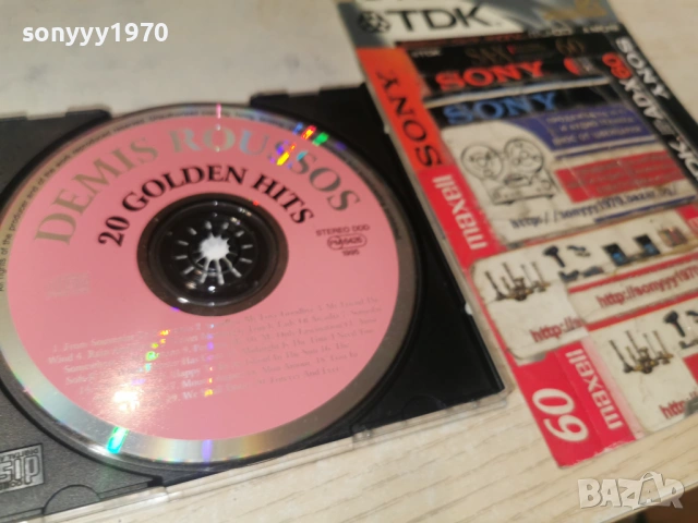 DEMIS ROUSSOS CD 3001261852, снимка 11 - CD дискове - 53287347