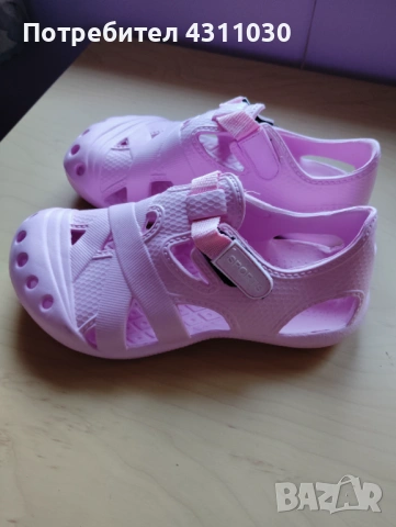 Детски сандали нови номер 35 розови, снимка 4 - Детски сандали и чехли - 53807113
