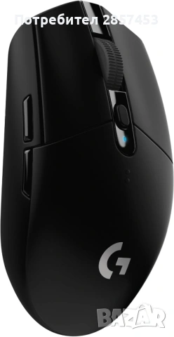 Logitech G305 LIGHTSPEED безжична геймърска мишка - HERO 12K, 6 бутона
