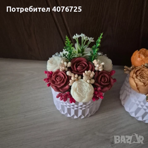 Керамични кашпи , снимка 2 - Подаръци за жени - 51035616