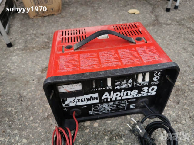TELWIN ALPINE 30 CHARGER+BOOST-ВНОС SWISS 1104261729, снимка 15 - Аксесоари и консумативи - 54167006