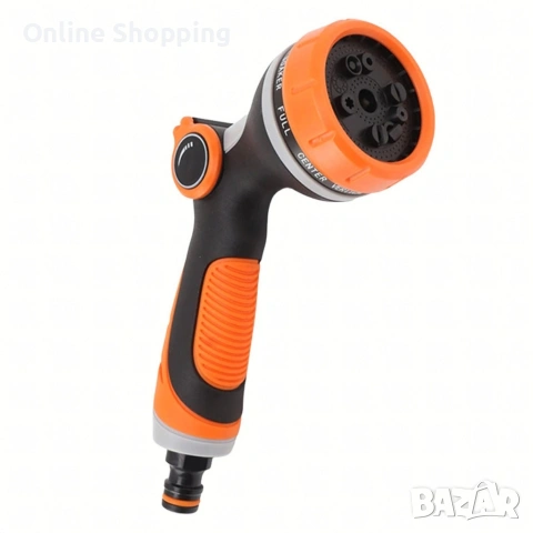 Регулируем пистолет за пръскачка за градински маркуч, снимка 10 - Напояване - 53375469