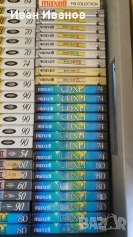 MAXELL CD-XLI /1994-95 Japan/ аудиокасети висок клас, снимка 3 - Аудио касети - 37598303