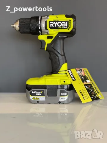 RYOBI  RPD18C АКУМУЛАТОРНА БЕЗЧЕТКОВА УДАРНА БОРМАШИНА, снимка 1 - Винтоверти - 47577547