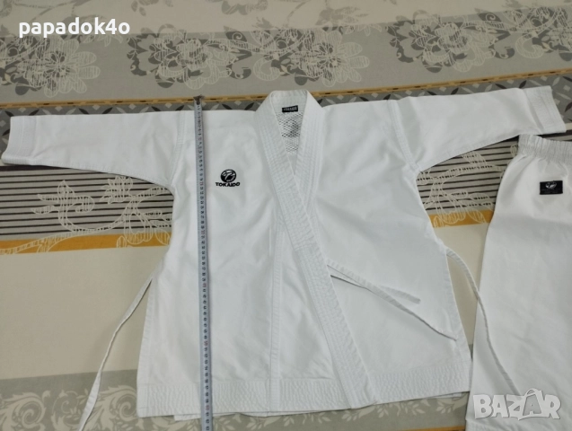 Кимоно WKF Tokaido 140 kata master junior, снимка 4 - Спортна екипировка - 52177478