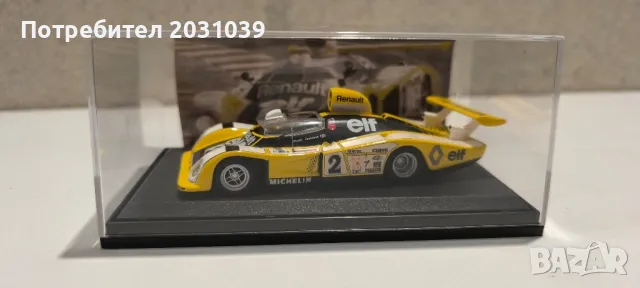 модел на Renault Alpine V6 Winner Le Mans 1978 1/43, снимка 1 - Колекции - 49407611