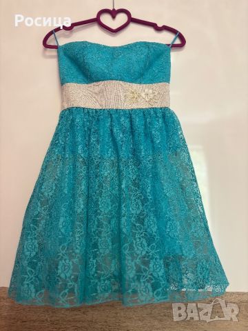 Синя рокля, снимка 1 - Рокли - 45805515