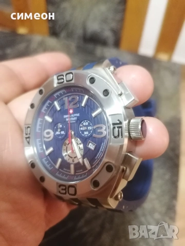 Швейцарски часовник swiss military, снимка 2 - Мъжки - 53979743