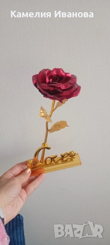 Страхотни комплекти 5 в 1  за Свети Валентин -вечна роза ,часовници,ключодържатели сърце , снимка 5 - Романтични подаръци - 51006542