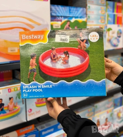 Детски надуваем басейн, Bestway Splash 'N Smile Play Pool