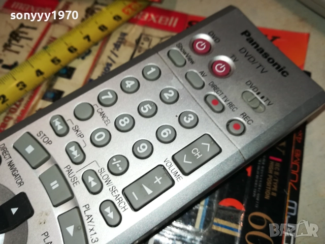 PANASONIC DVD/TV REMOTE-ВНОС SWISS 2811251940, снимка 8 - Дистанционни - 52577767
