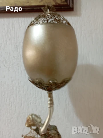 Две уникални много големи масивни и много красиви лампи - лампа, снимка 5 - Антикварни и старинни предмети - 51201270