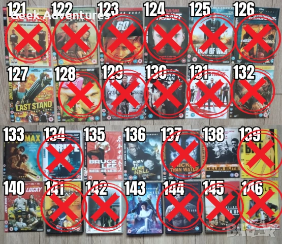 Екшън Филми DVD's - Оригинални Дискове на Английски Език - 5 лв/бр , снимка 7 - Екшън - 47015417