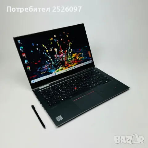 Lenovo ThinkPad X1 Yoga/14” 2,5K QHD Touch/i7-10510U/16GB RAM/512GB NV, снимка 1 - Лаптопи за работа - 47245828