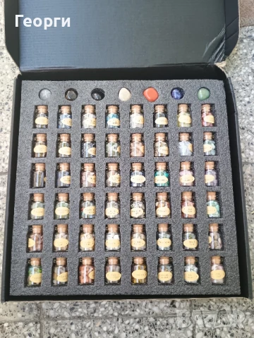 Нов комплект с 55 кристала, снимка 11 - Бижутерийни комплекти - 50914330