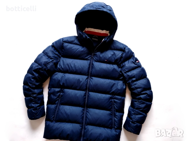 TOMMY HILFIGER Down Mens Jacket - S - оригинално мъжко яке с гъши пух, снимка 8 - Якета - 52828395