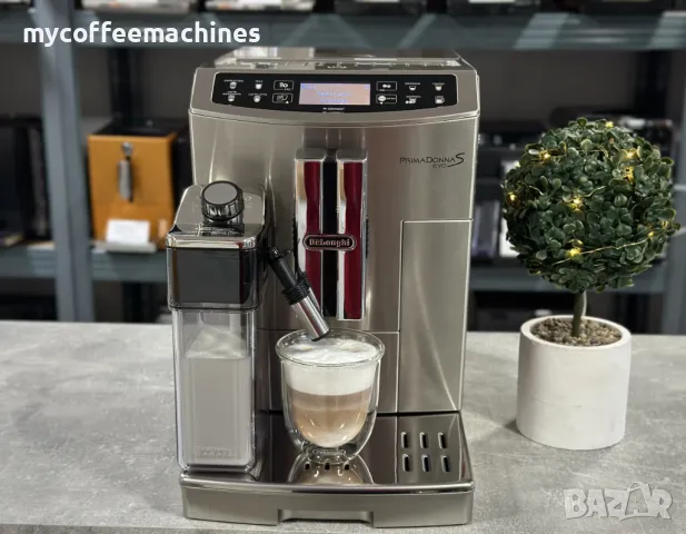 Кафемашина DeLonghi Primadonna S EVO ECAM510.55.M, снимка 9 - Кафемашини - 49751869