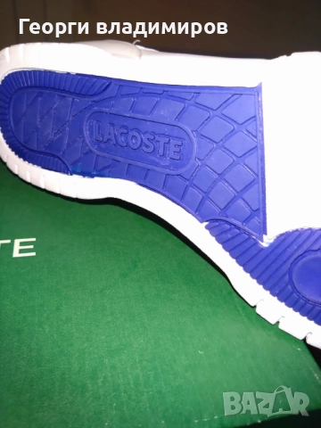 Lacoste оригинални и изключително качествени маратонки , снимка 4 - Маратонки - 52566331
