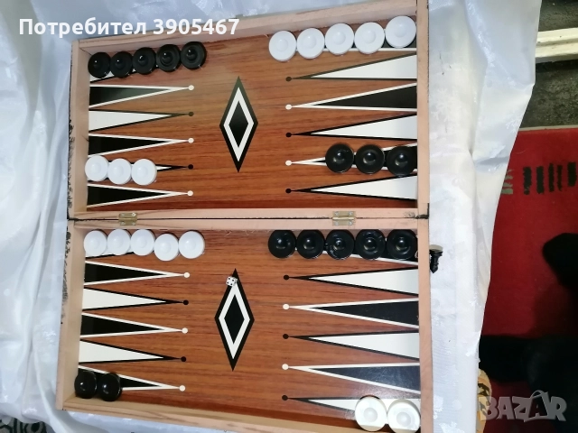 Голяма дървена шах-табла 48х48 см, снимка 2 - Други спортове - 52842041