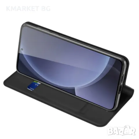 Samsung Galaxy S25 5G DUX DUCIS Кожен Калъф и Протектор, снимка 6 - Калъфи, кейсове - 49077951