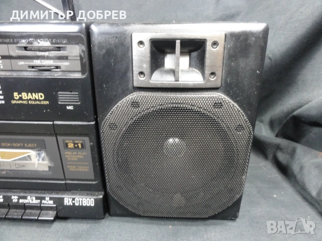 СТАР РЕТРО ДВУКАСЕТЪЧЕН РАДИО КАСЕТОФОН PANASONIC RX-CT800, снимка 6 - Радиокасетофони, транзистори - 53559330