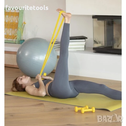 Фитнес ластици Trizand - 5 броя, снимка 12 - Други спортове - 51246568