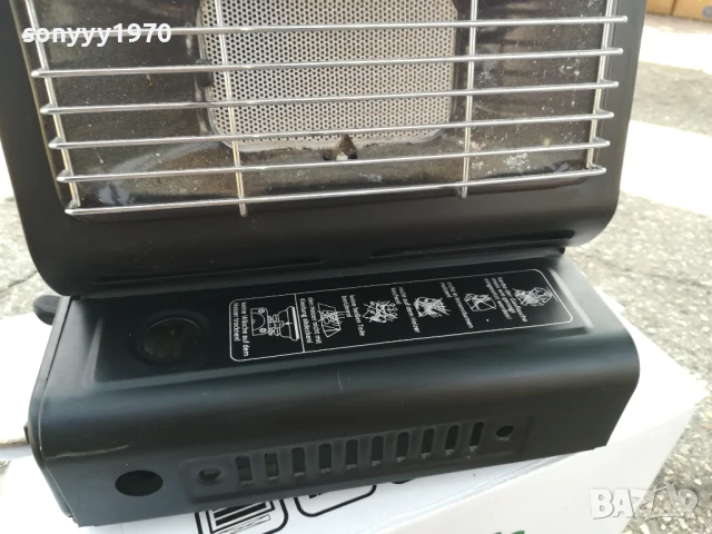 МАЛКА ГАЗОВА ПЕЧКА 27Х27Х20СМ-ВНОС ГЕРМАНИЯ 0706251822, снимка 11 - Газови котлони - 50585453